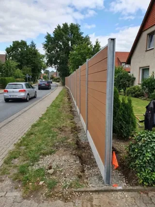 Lärmschutzzaun in Bielefeld - fachgerechte Ausführung vor Ort